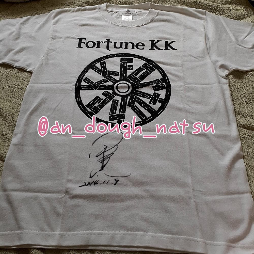 【鬼レア】小橋建太 サイン入りTシャツ 白 FortuneKK