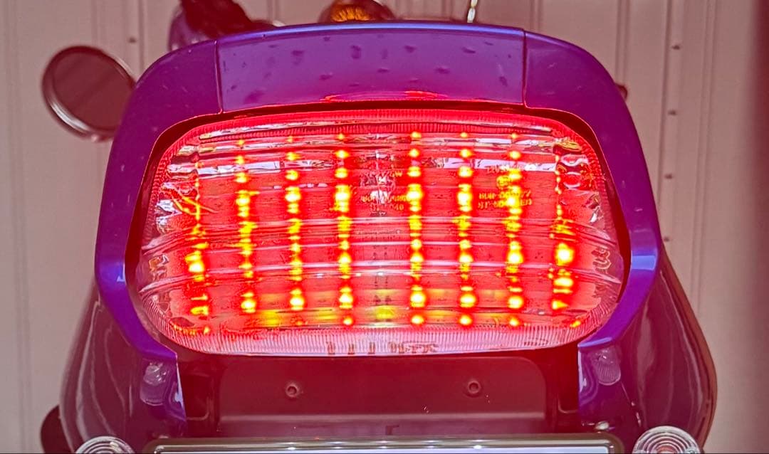 XJR400R (RH02J) LEDクリアテールランプ