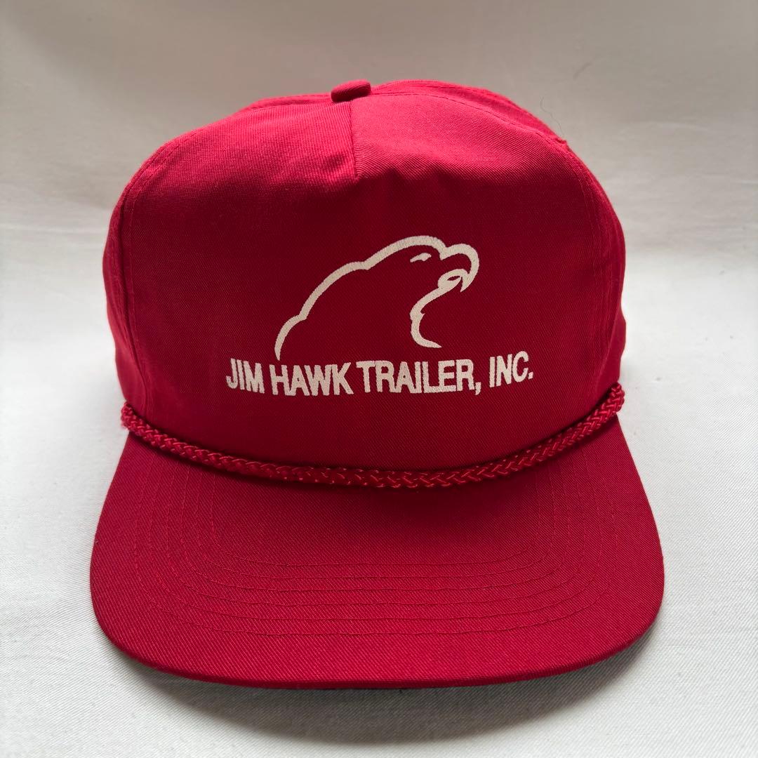 デッドストック トラッカーキャップ キャップ 赤 レッド イーグル ビンテージ