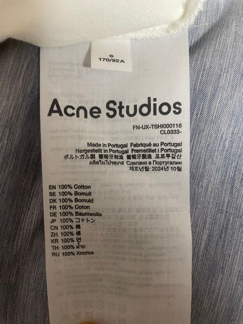 Acne Studios グラフィックTシャツ 1946