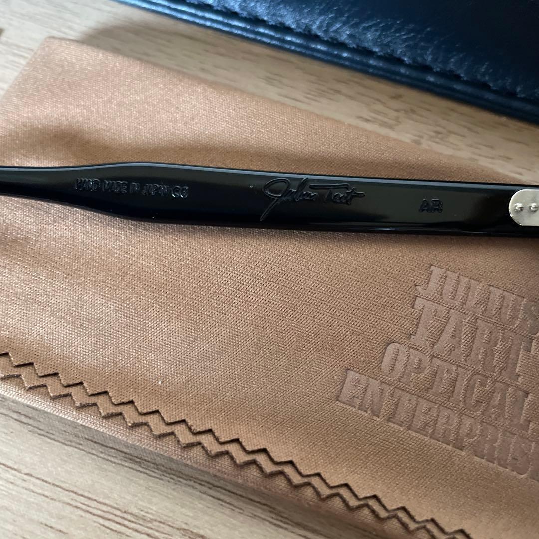 ジュリアスタートオプティカルAR Black 46-22 【極美品】