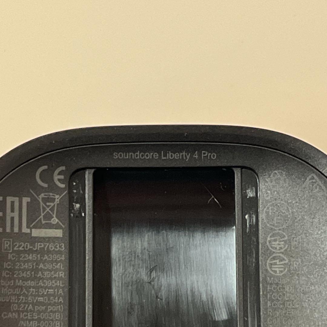Anker SoundCore Liberty4 pro　ケースのみ　ブラック