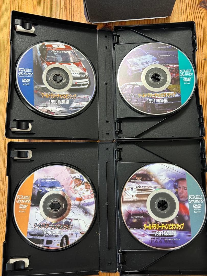 WRC 世界ラリー選手権 DVD 90年代 総集編COMPLETE BOX