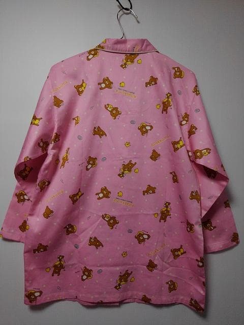 レア☆リラックマ&キイロイトリ☆パジャマ上下セット ピンク M☆新品未使用タグ付