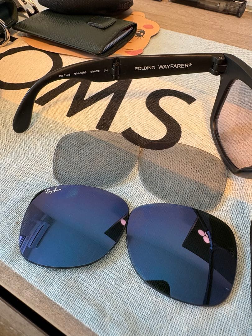 RayBan RB4105 601-S/68 交換レンズ２セット