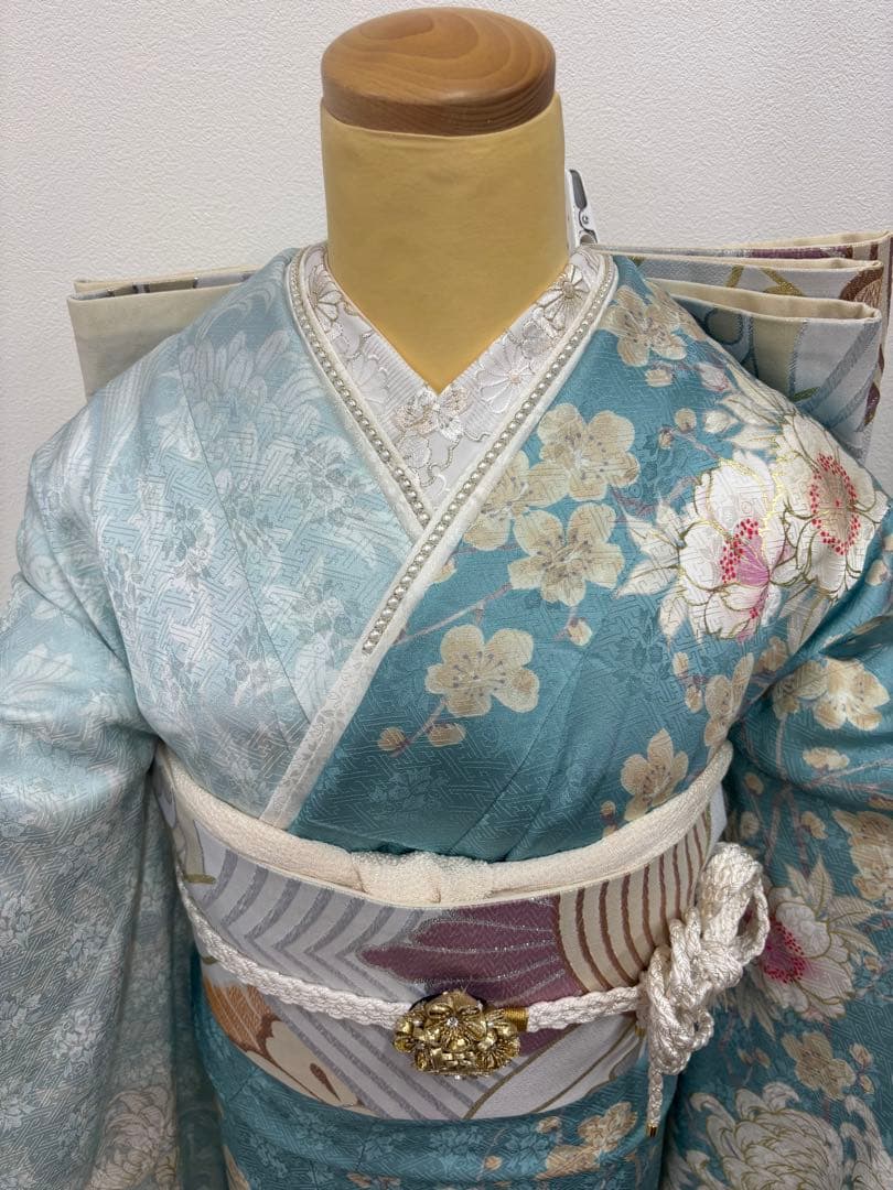 ≪即着用可能≫ 振袖 正絹 フルセット 160cm~170cmの方用【990】