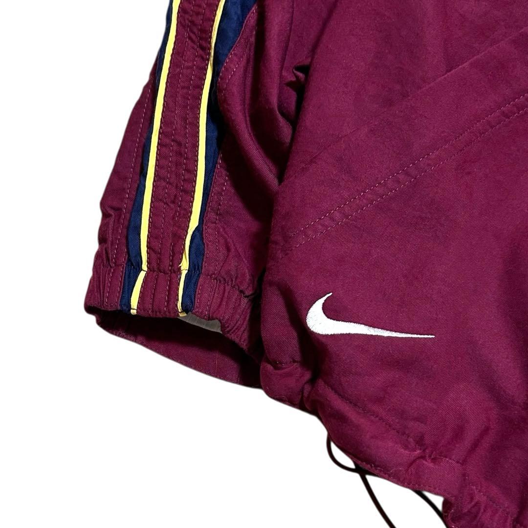 割引済！90s OLD NIKE 刺繍ロゴ 2way フルジップ ジャケット
