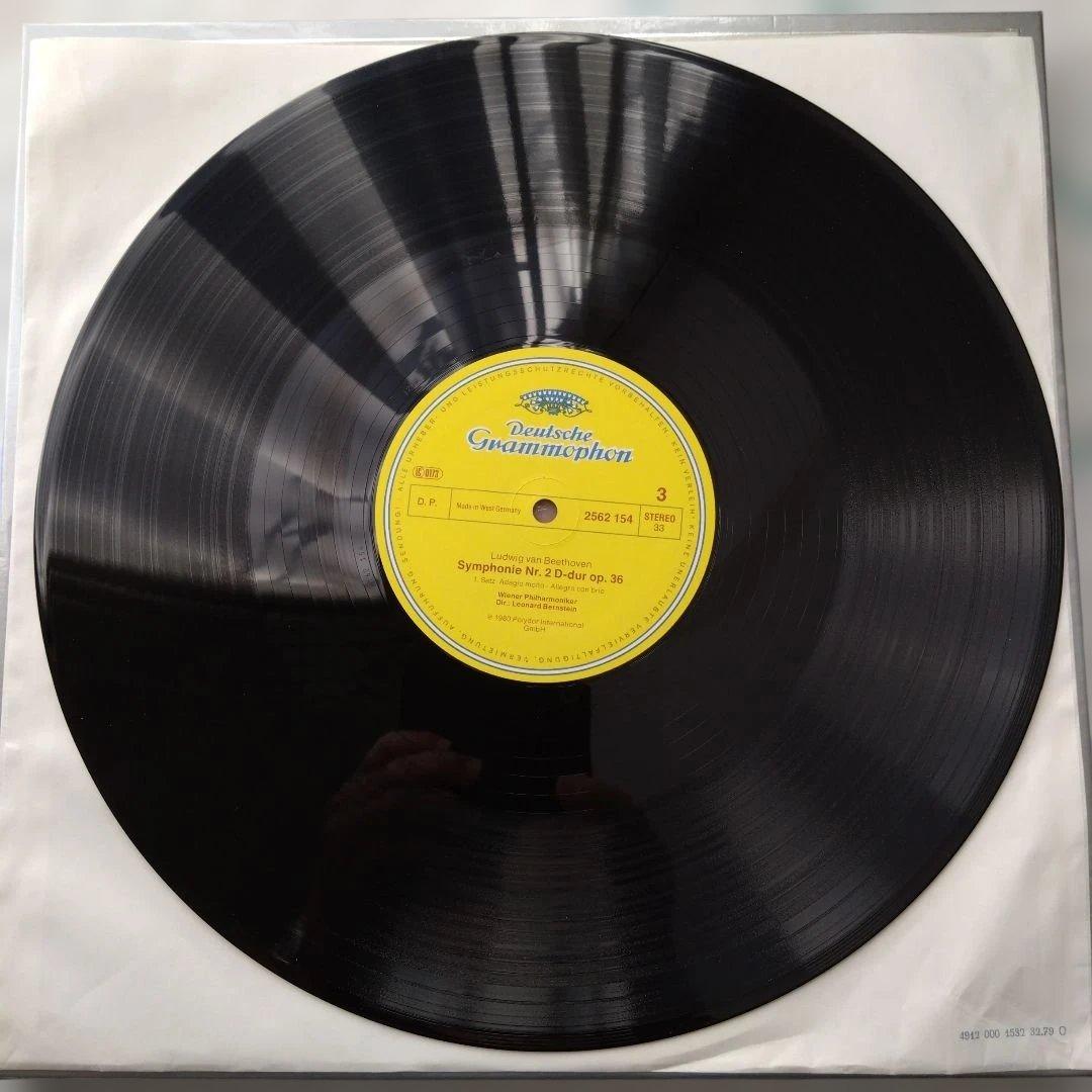 ベートーヴェン交響曲全集独輸入盤LP バーンスタイン指揮、ウィーン・フィル