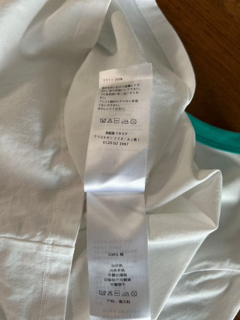 Dior T-Shirt Cotton Jersey ロゴプリントTシャツ