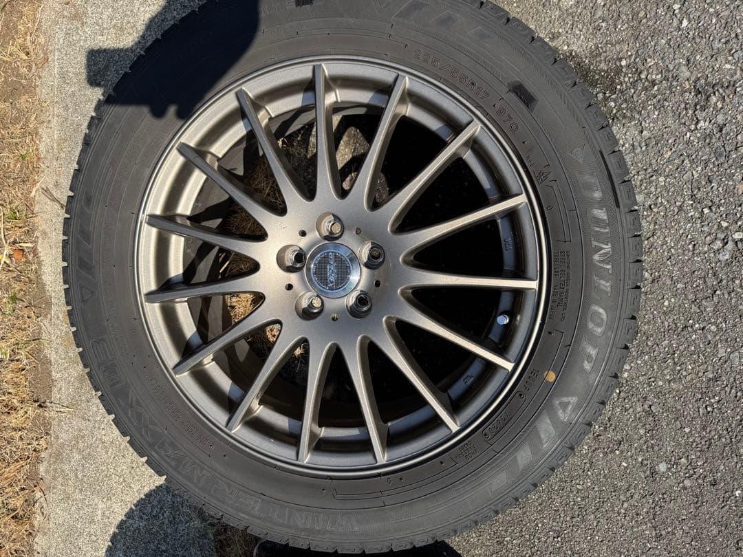 ダンロップ ウィンターマックス03 スタッドレス 225/55R17