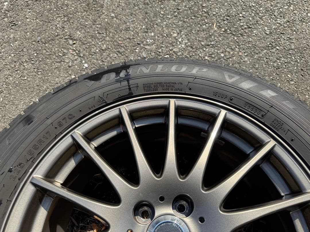ダンロップ ウィンターマックス03 スタッドレス 225/55R17