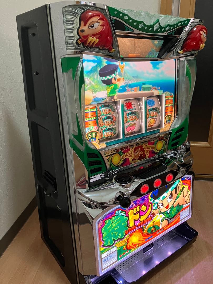 【送料込み】パチスロ　緑ドン　VIVA 実機