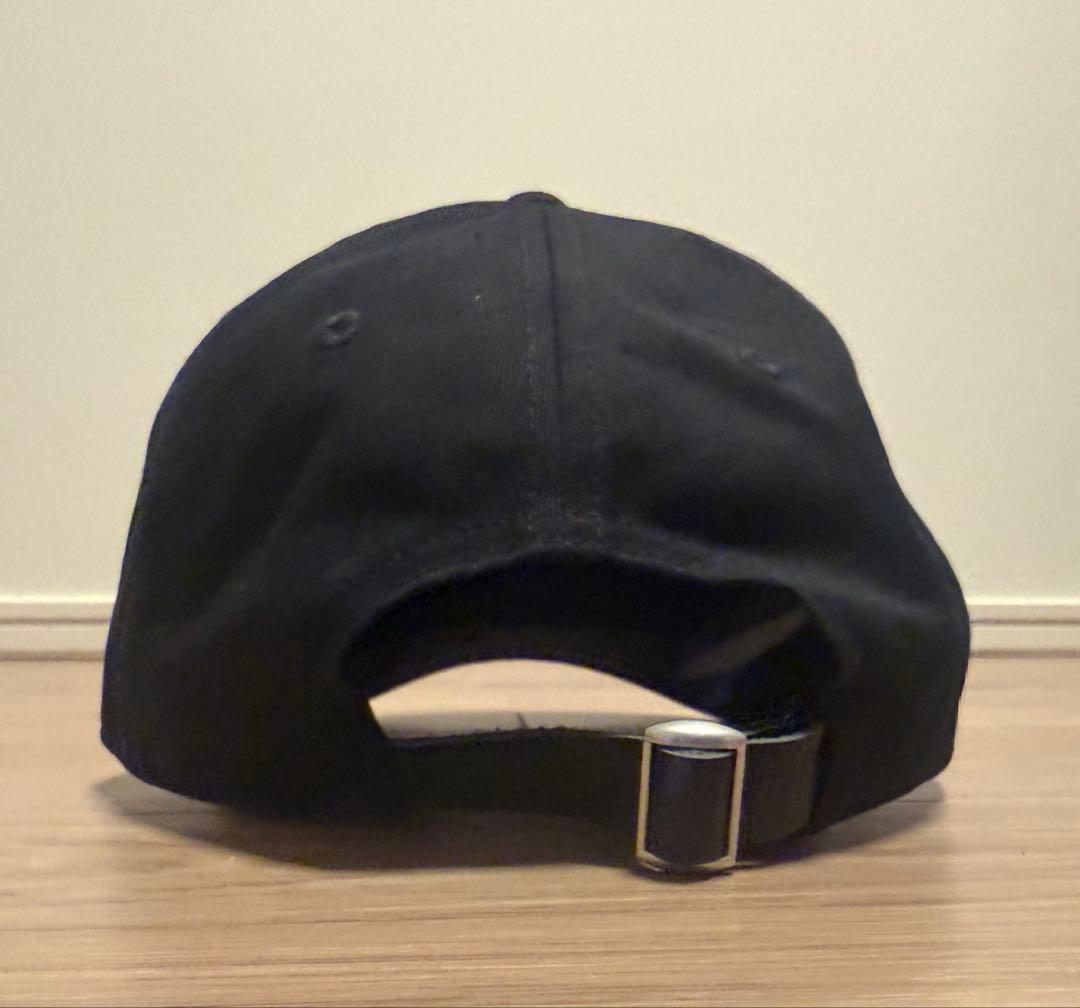 LASTMAN CAP ラストマンロゴ キャップ 帽子 BLACK ブラック