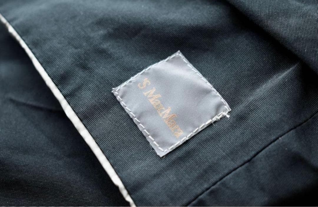 【S’MaxMara/エスマックスマーラ】リバーシブルフードコート 36/S