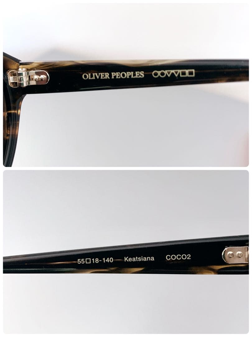 ✨美品 オリバーピープルズ サングラス KEATSIANA COCO2 べっ甲