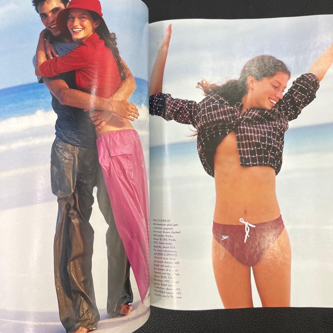 Vogue US 1999年 4月号　ケイト・モス　マギー・ライザー