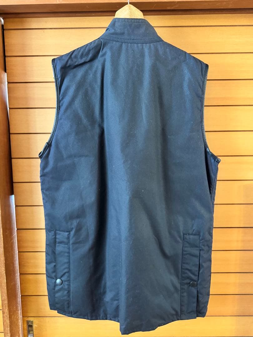 Barbour WESTMORLAND ベスト M ネイビー　オイルベスト