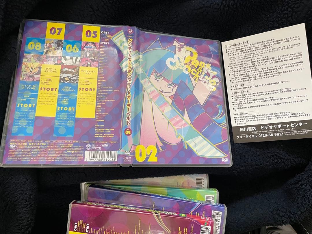 パンティ＆ストッキング ガーターベルト DVD 全巻 ケース付 GAINAX