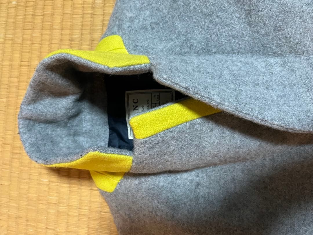 ひ*こ様 【最終値下げ！！】blanc basque メルトン×カラーブロックコ