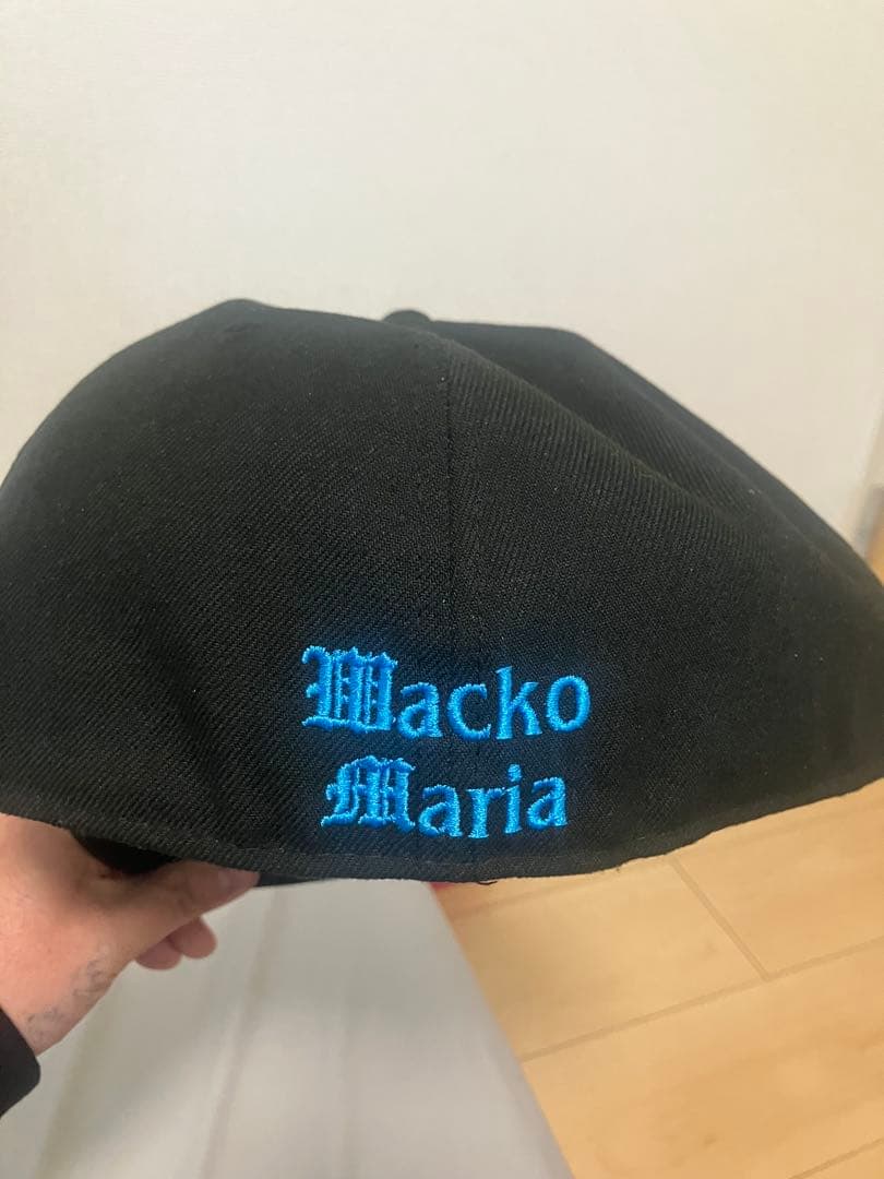 帽子 WACKO MARIA NEW ERA 59FIFTY BLACK-Blue
