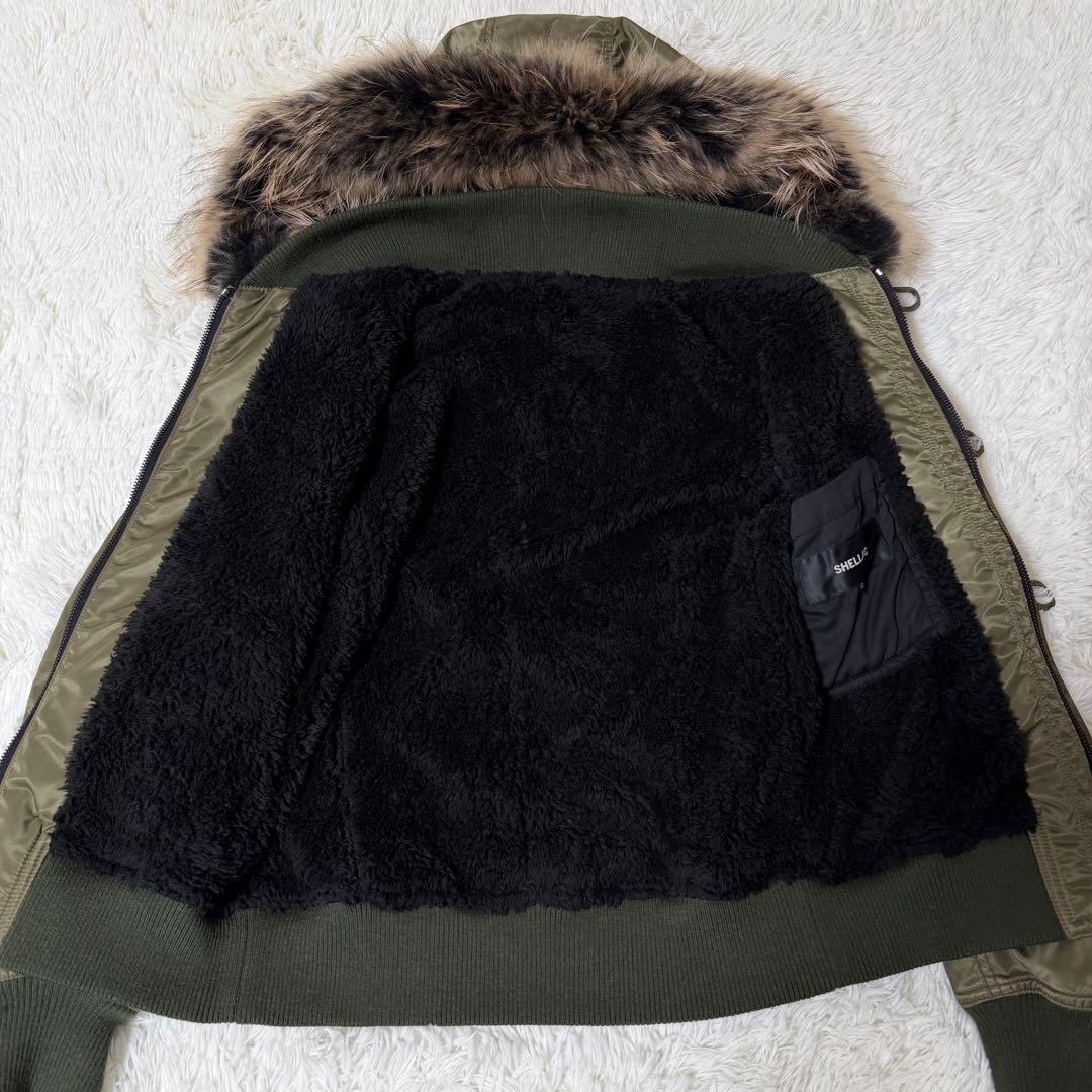 ジャケット・アウター shellac type n2b fur blouson archive L
