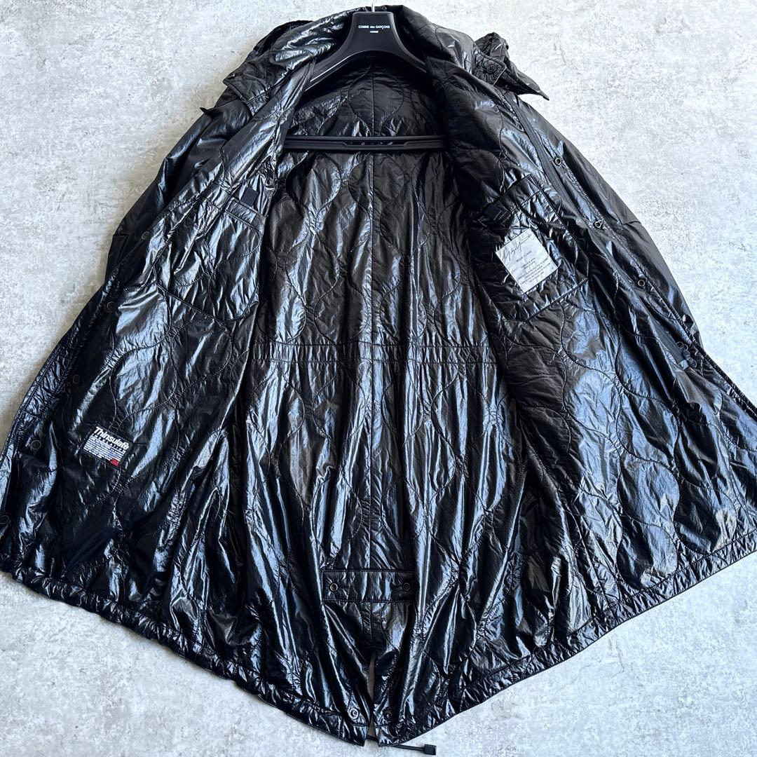 yohji yamamoto POUR HOMME ナイロン モッズコート