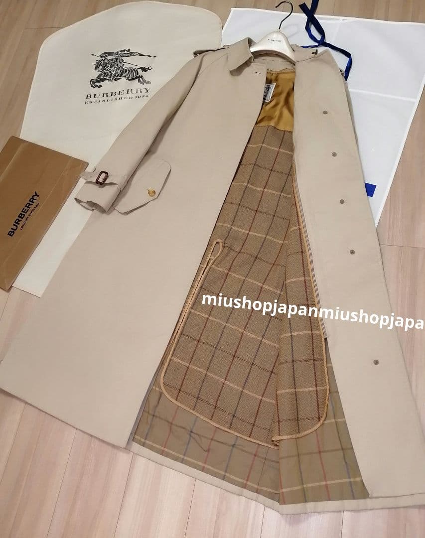貴重希少●M〜L ヴィンテージバーバリー　BURBERRY　トレンチコート