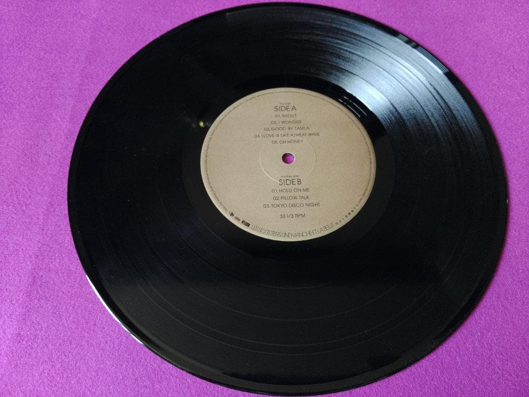【入手困難】The Scooters / 女は一度勝負する 10inchレコード
