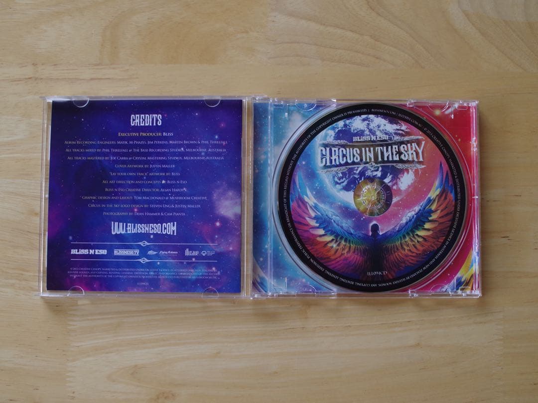 洋楽 CIRCUS IN THE SKY / BLiSS N ESO