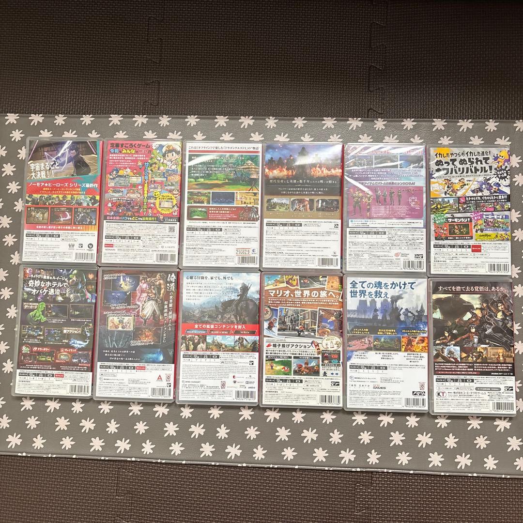 Nintendo Switch ゲームソフトセット12本