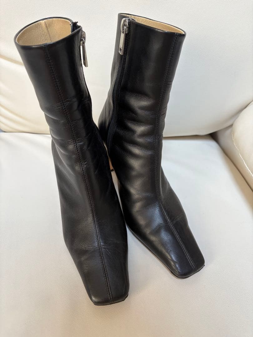 靴 CLANE SQUARE SHORT BOOTS