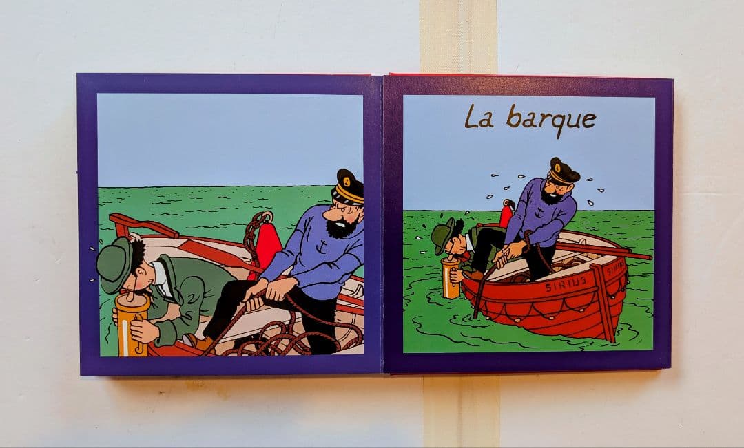 仕掛絵本タンタンの冒険 Images En Action Tintinフランス語