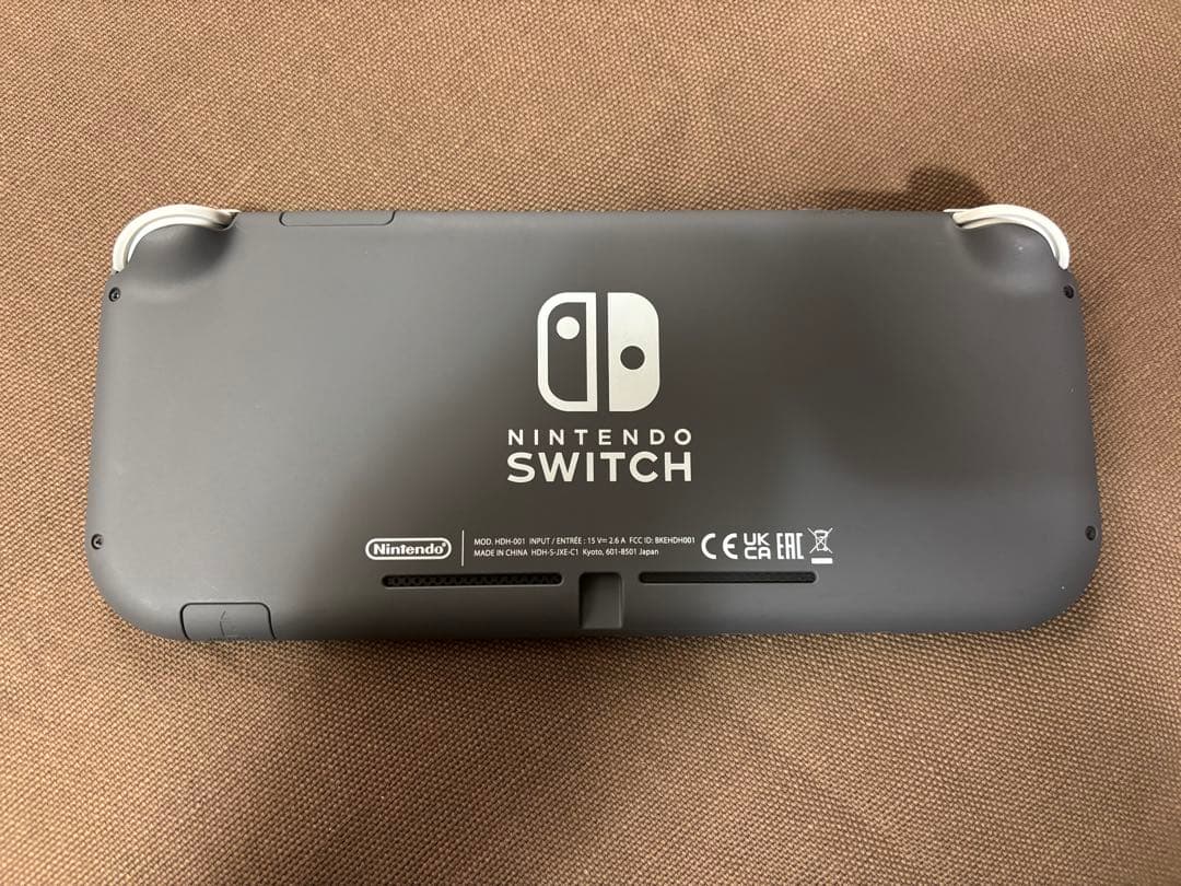 Nintendo Switch Lite グレー 本体+純正ケース付き