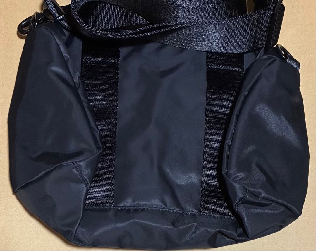 K*!様 MUJI Labo 再生ナイロンミニボストンバッグ 無印良品 ムジラボ