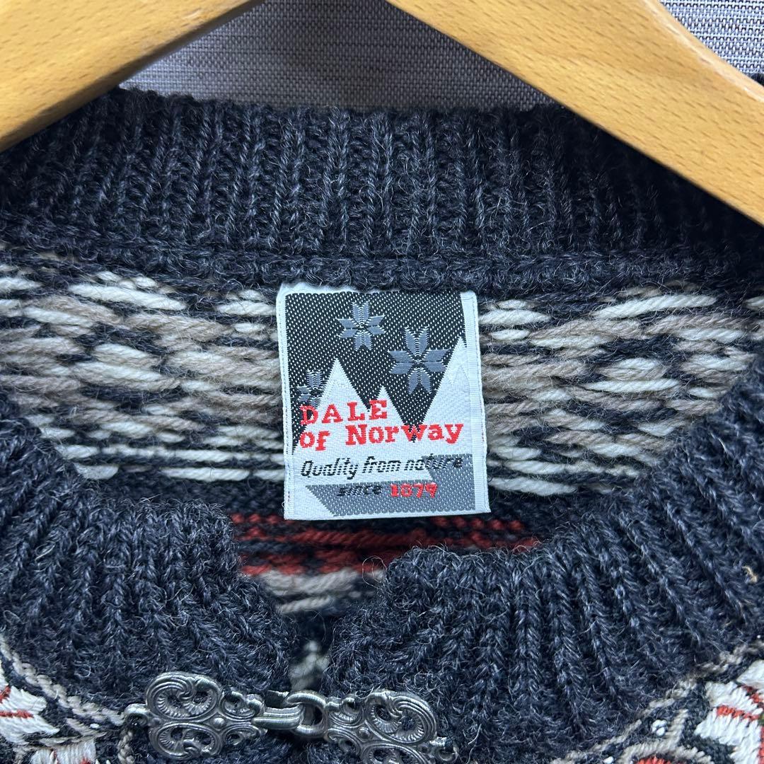 DALE of Norway ニット カーディガン ノルディク チロル 古着