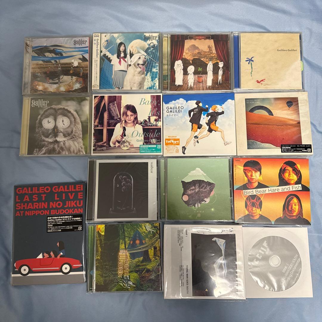 Galileo Galilei Warbear BBHF CD ポスター等セット