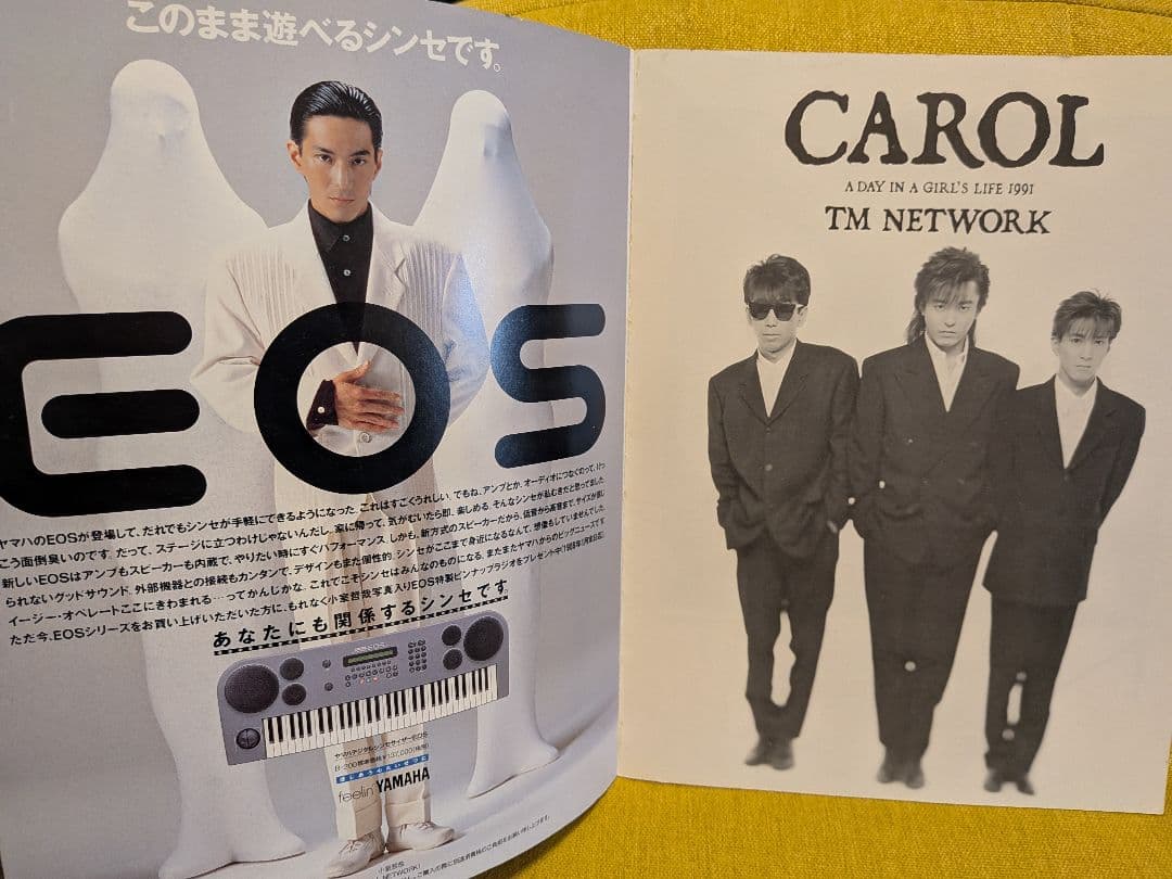 TMNETWORK CAROL バンドスコア