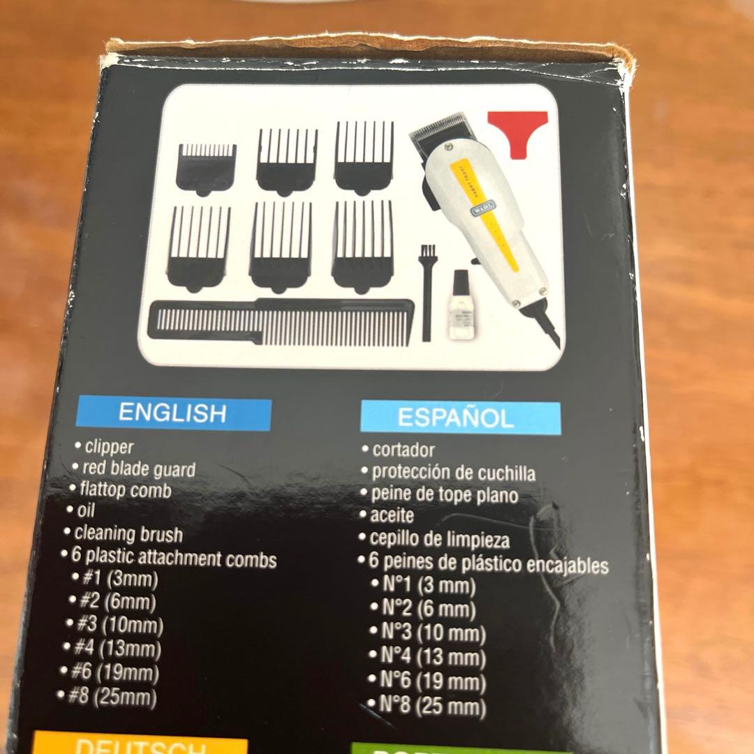 WAHL Super Taperバリカン コード式アタッチメント未使用8点セット