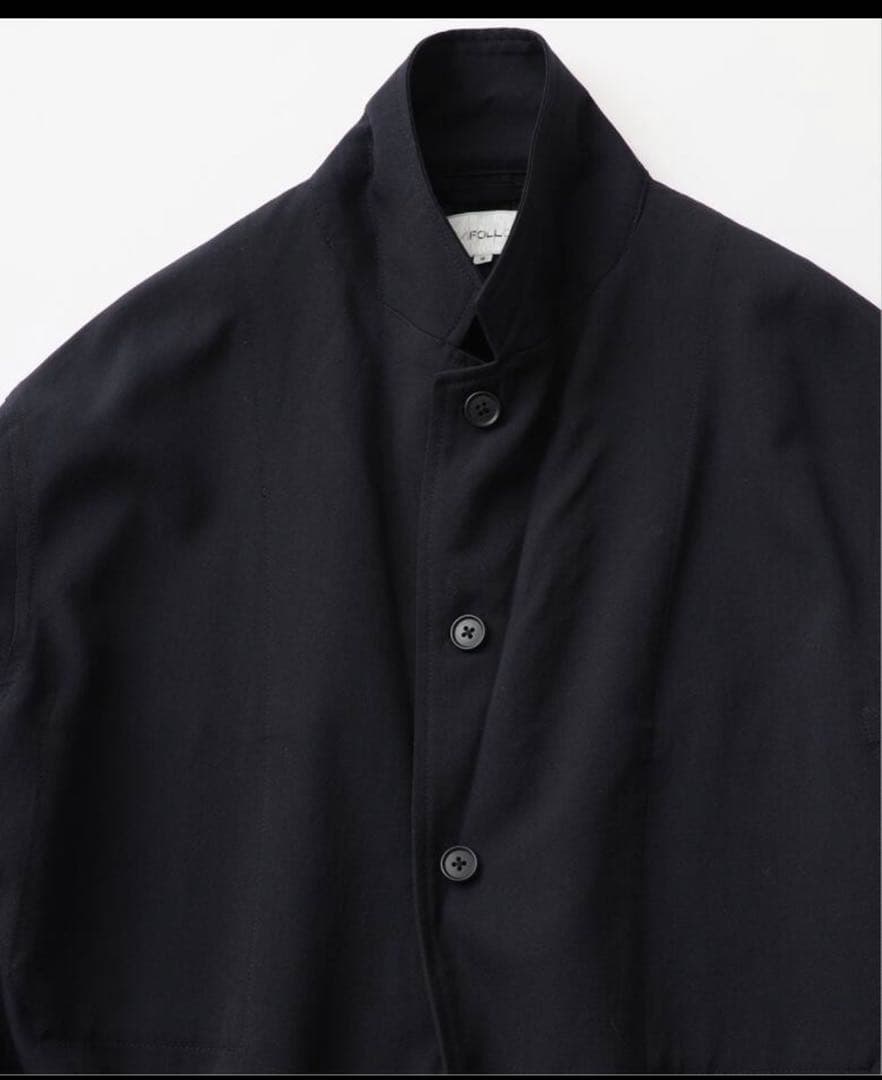 FOLL washed wool gaba daily jacket サイズ3