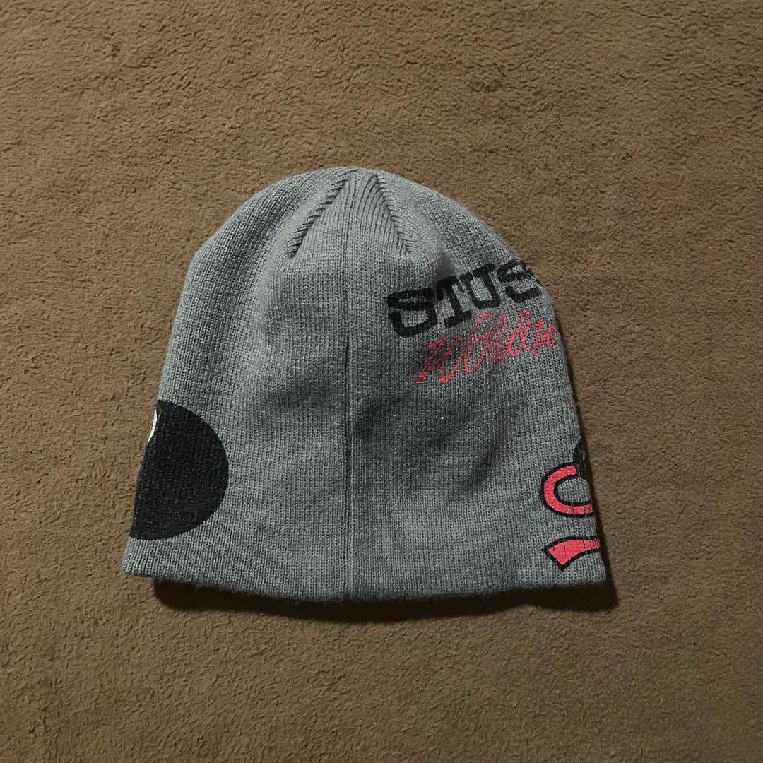 STUSSY・MIXED LOGO SKULLCAP