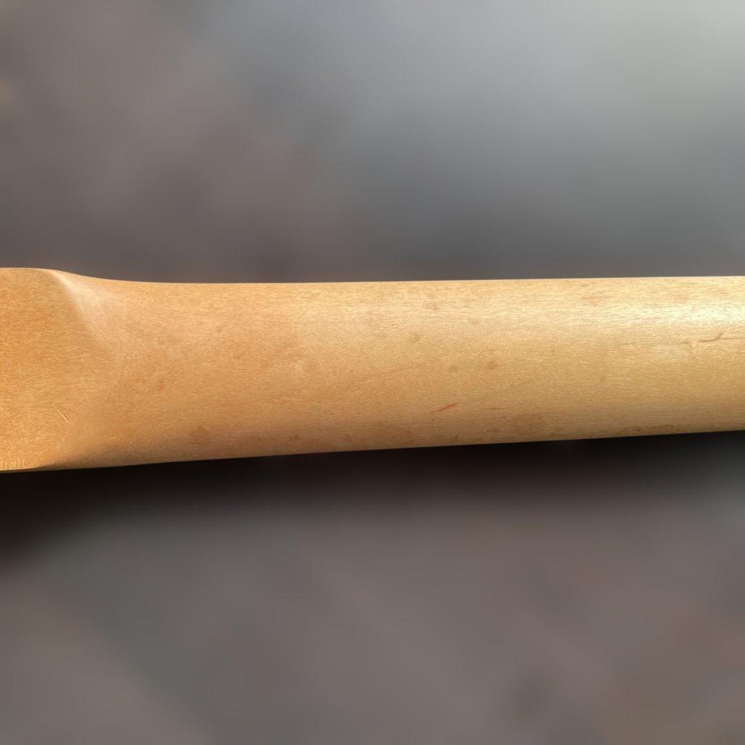 エレキベースネツク　フレッドレス　チューニングペグ付き　中古品　自宅長期保管品