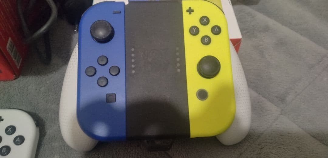 スイッチ 本体 中古 有機el モンハン ジョイコン ニンテンドースイッチ