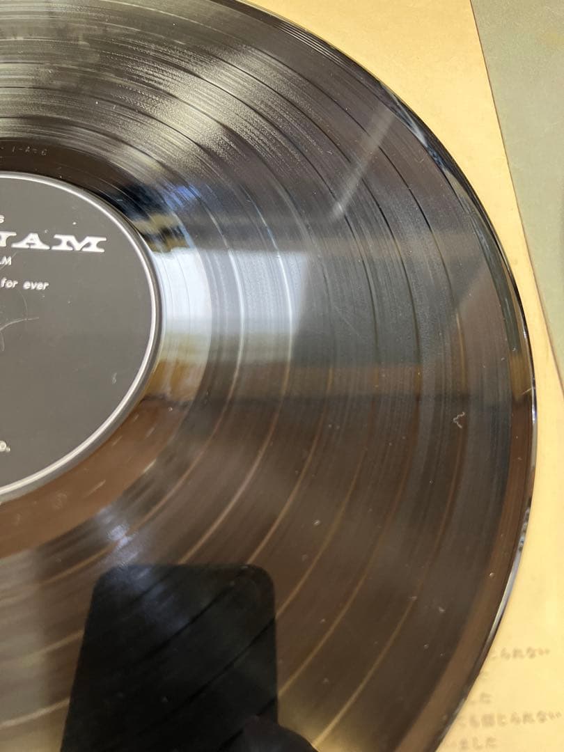 サイン・指紋入　かぐや姫 for ever 2枚組LPレコード 1975年