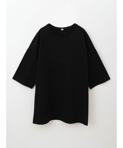 HER.オーバーサイズドTシャツ・ブラック／タグあり