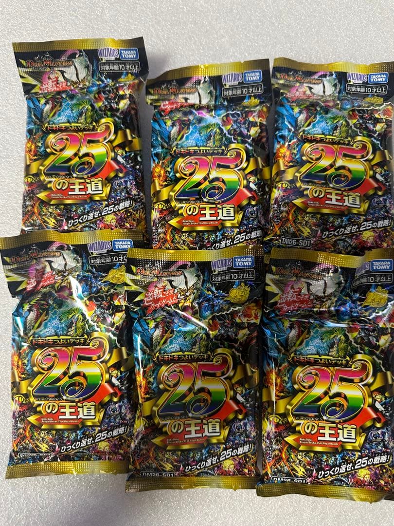 デュエルマスターズ ドキドキつよいデッキ　6個セット&プロモ1枚付