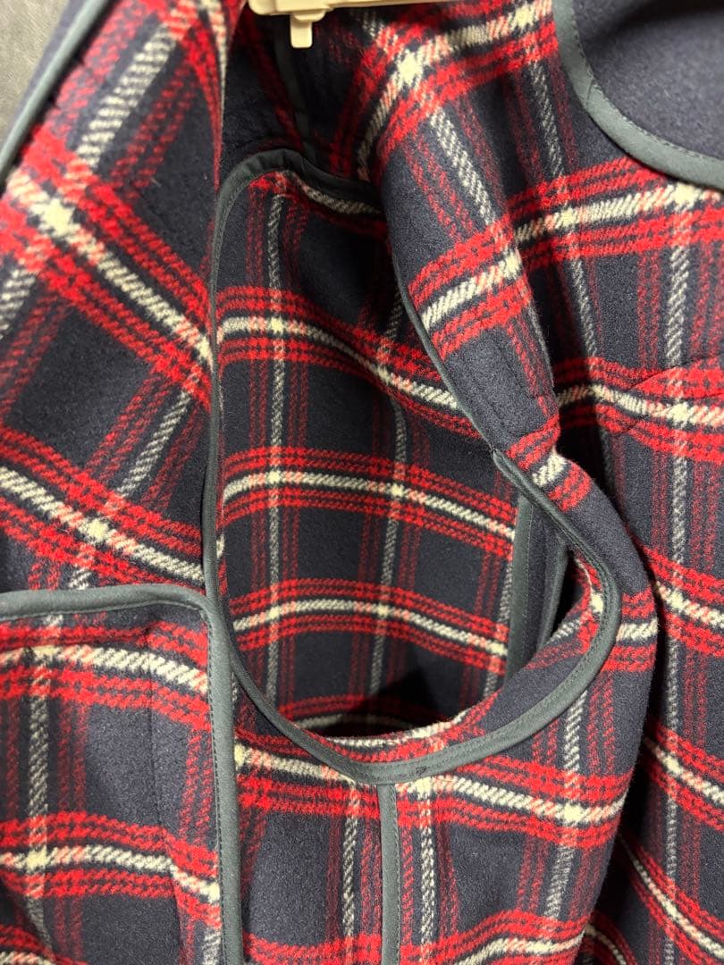 ヤ*ロ様 ビンテージ BURBERRY LONDON ダッフルコート ノバチェッ