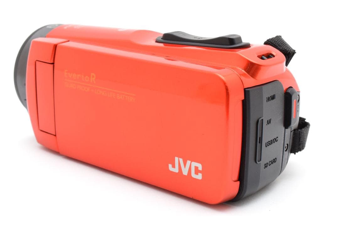 【美品】JVCケンウッド　Everio R GZ-RX680-D オレンジ