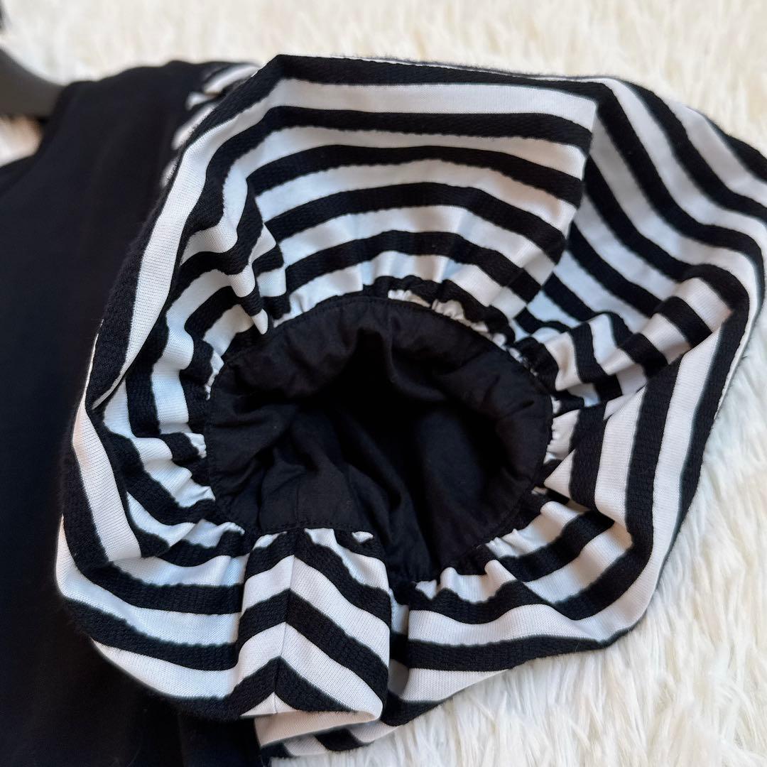 [美品] BORDERS at BALCONY PUFF SLEEVE TEE