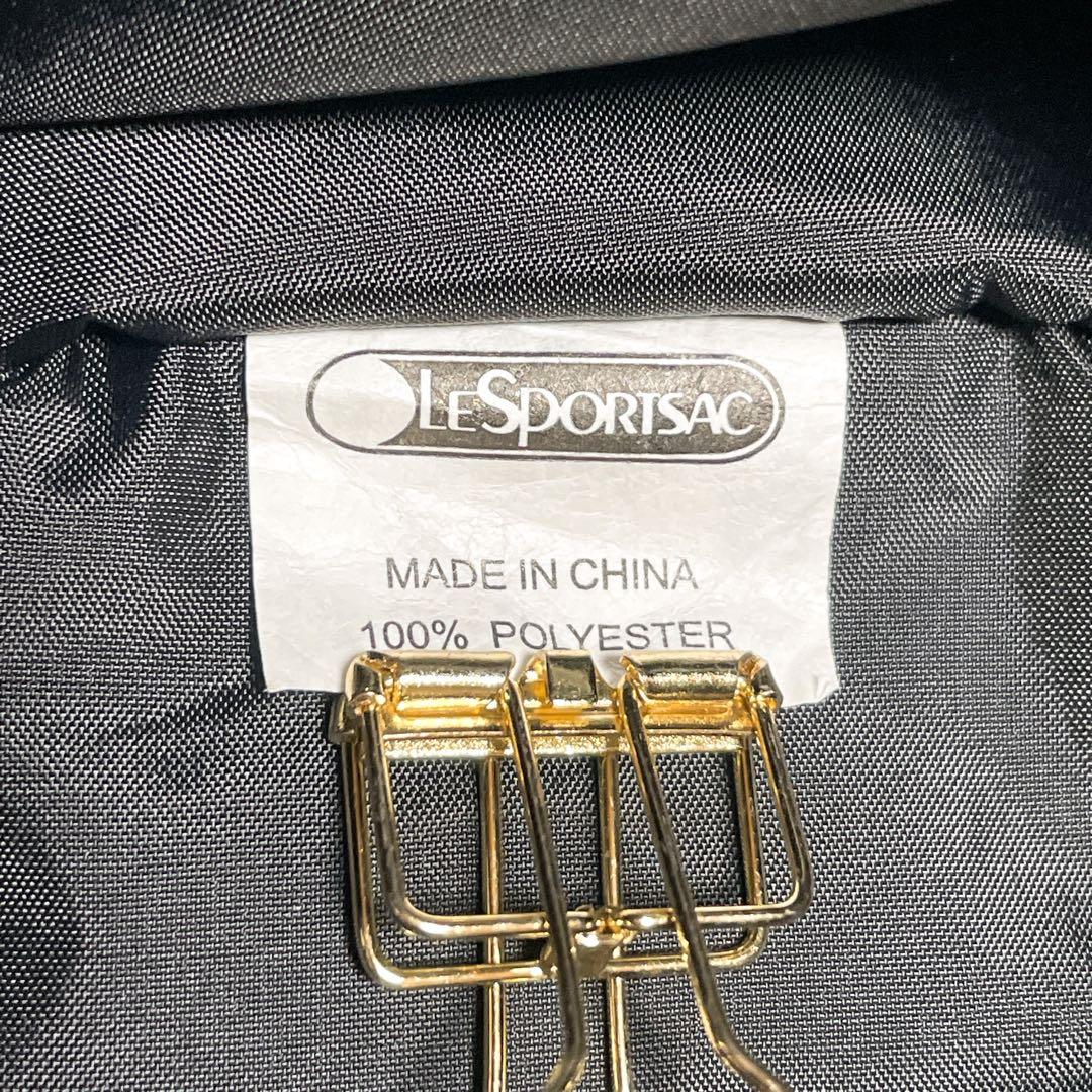 美品 大容量 2way レスポートサック ボストンバッグ ドット ブラウン XL
