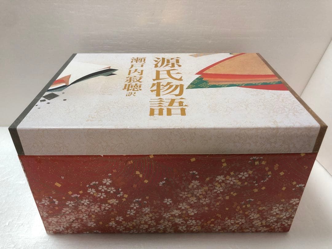 源氏物語 全10巻 瀬戸内寂聴　DVD付き　短冊付き